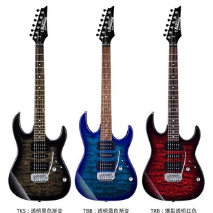 Ibanez grx70qa新手入门初学摇滚电吉他 双单双 单摇