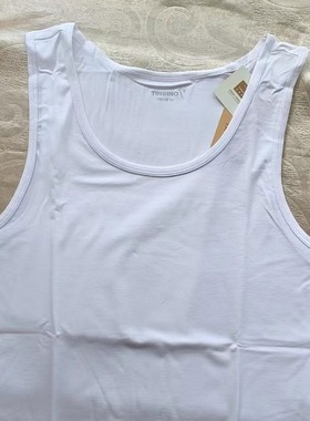 纤丝鸟品牌 竹棉男士背心16319