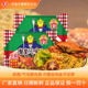 幸运方便面蟹皇蟹黄干吃袋装 童年零食干脆面泡面整箱 包装