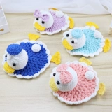 Милый плетеный держатель для телефона, крючок для вязания, кукла ручной работы, DIY