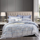 专柜同款 富安娜60支天丝四件套冰丝床单被套凉感裸睡仲夏之梦