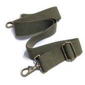 电脑包斜挎背包带男包带子军绿色丙纶材质背带2 5cm宽1.5米长背带