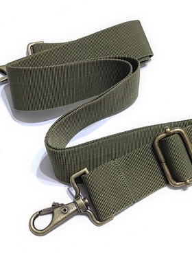 电脑包斜挎背包带男包带子军绿色丙纶材质背带2~5cm宽1.5米长背带