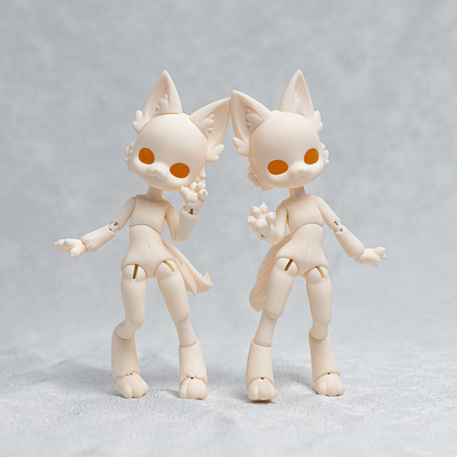 12分小猫兽体bjd娃娃听装企鹅