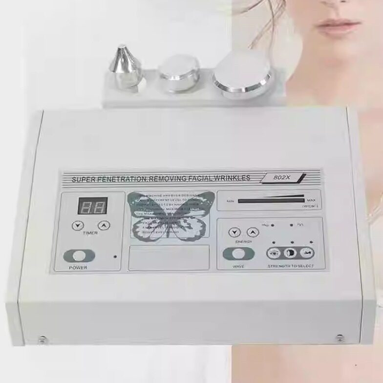 美容院重铝超音波导入仪超声美容仪802超声波导入仪三合一美容仪