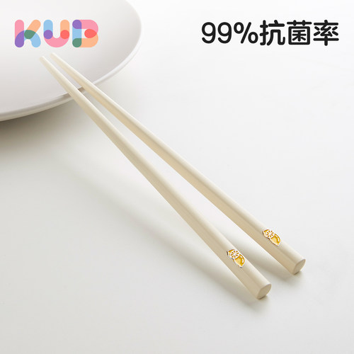 可优比儿童筷子成长无漆无蜡