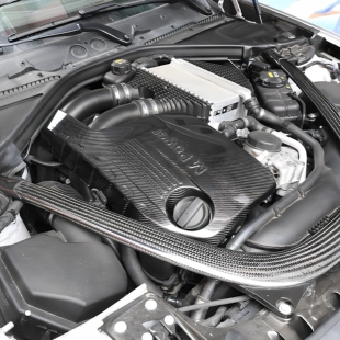 适用宝马M3M4M2C干碳纤维发动机盖S55引擎盖罩F80F82F87跨境热销