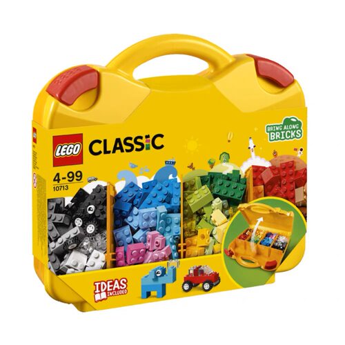 LEGO乐高手提箱Creative Suitcase儿童拼插积木10173礼物213粒