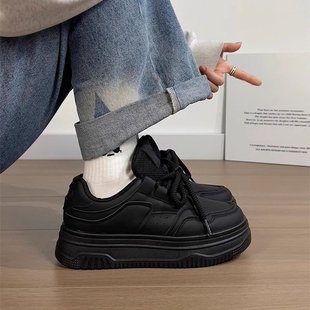 透气系带低帮帮高小于10cm 2025秋季 运动鞋 运动休闲鞋 女子202 新款