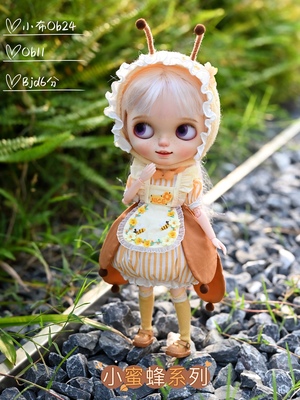 小布bjd娃衣材料包纸样视频教程