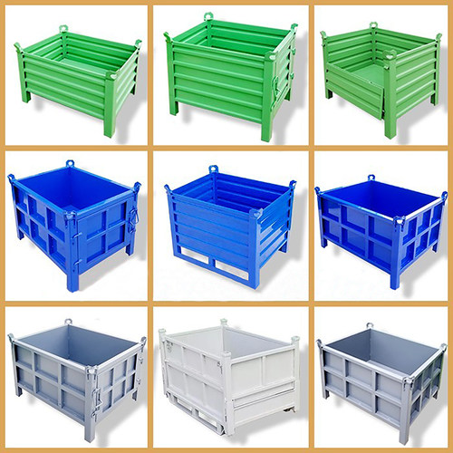 铁屑废料周转箱钢料箱