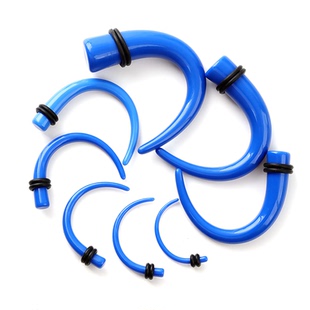 防过敏亚克力耳扩个性C形弯角扩耳器无痛扩耳棒耳廓 扩大耳洞耳钉