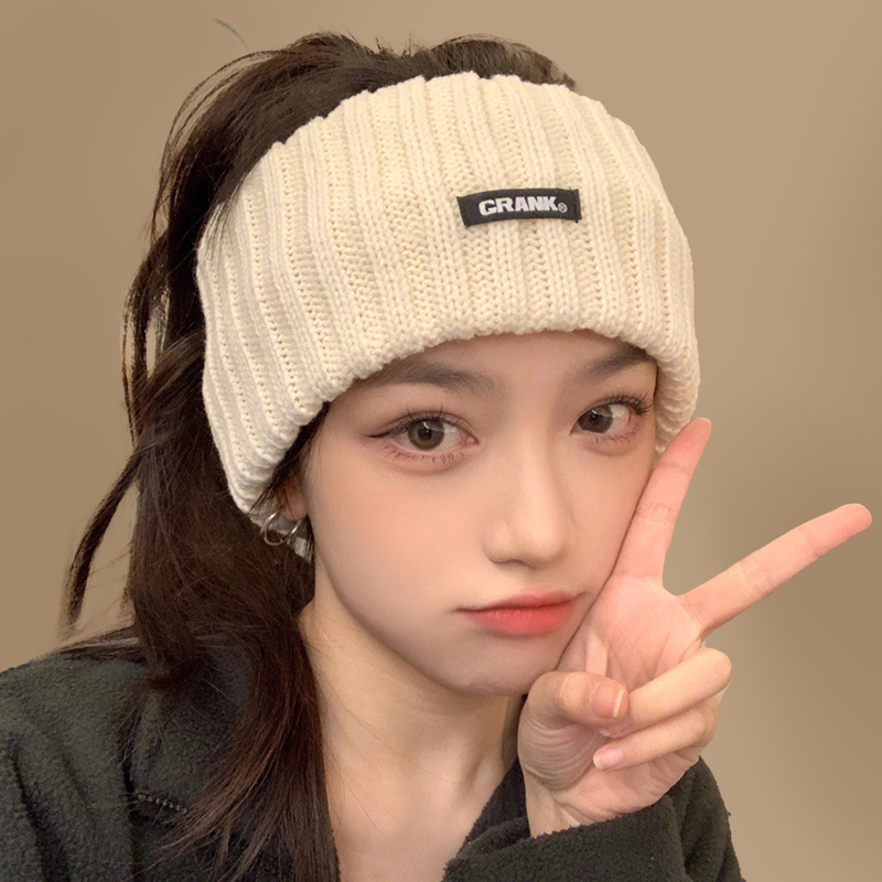 头箍宽边针织发带发带运动