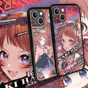 老胡的店学园偶像大师花海咲季手机壳周边vivox80苹果15华为p70
