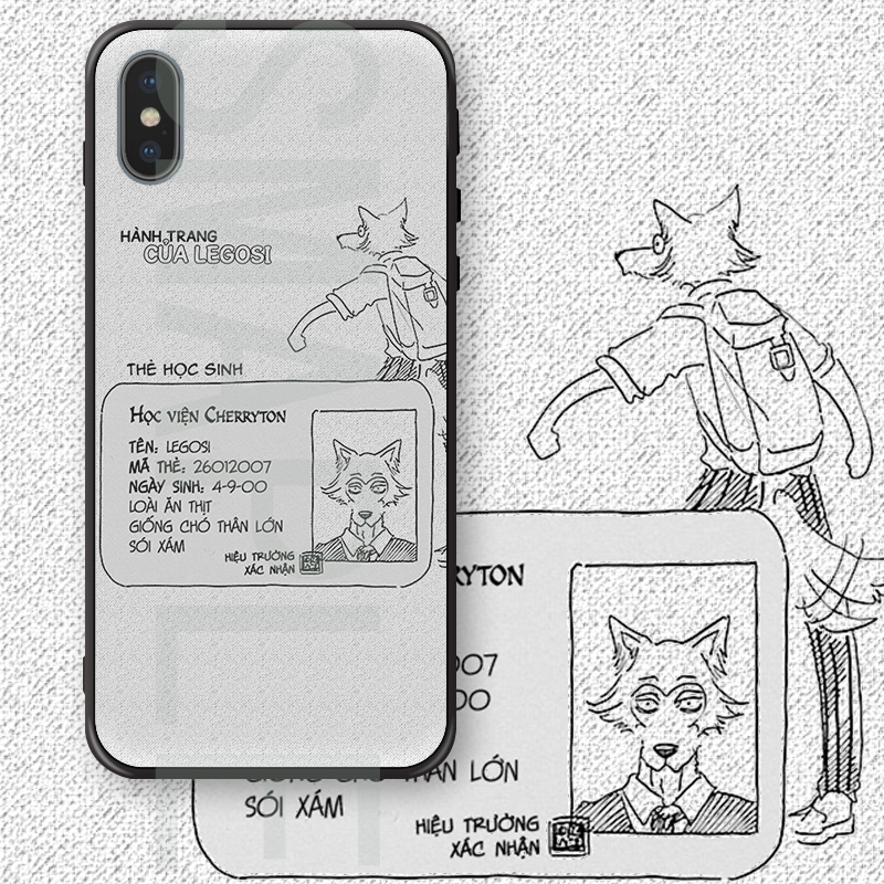 老胡的店动物狂想曲BEASTARS兽星周边雷格西路易华为苹果手机壳套