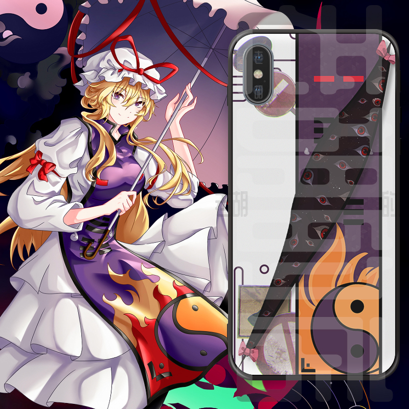 老胡的店东方Project车万八云紫定制苹果iPhone13小米12x手机壳套