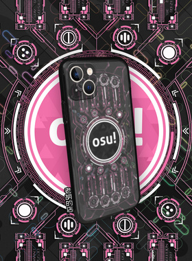 老胡的店OSU!押忍！苹果14华为P60小红米k60来图定制周边手机壳套