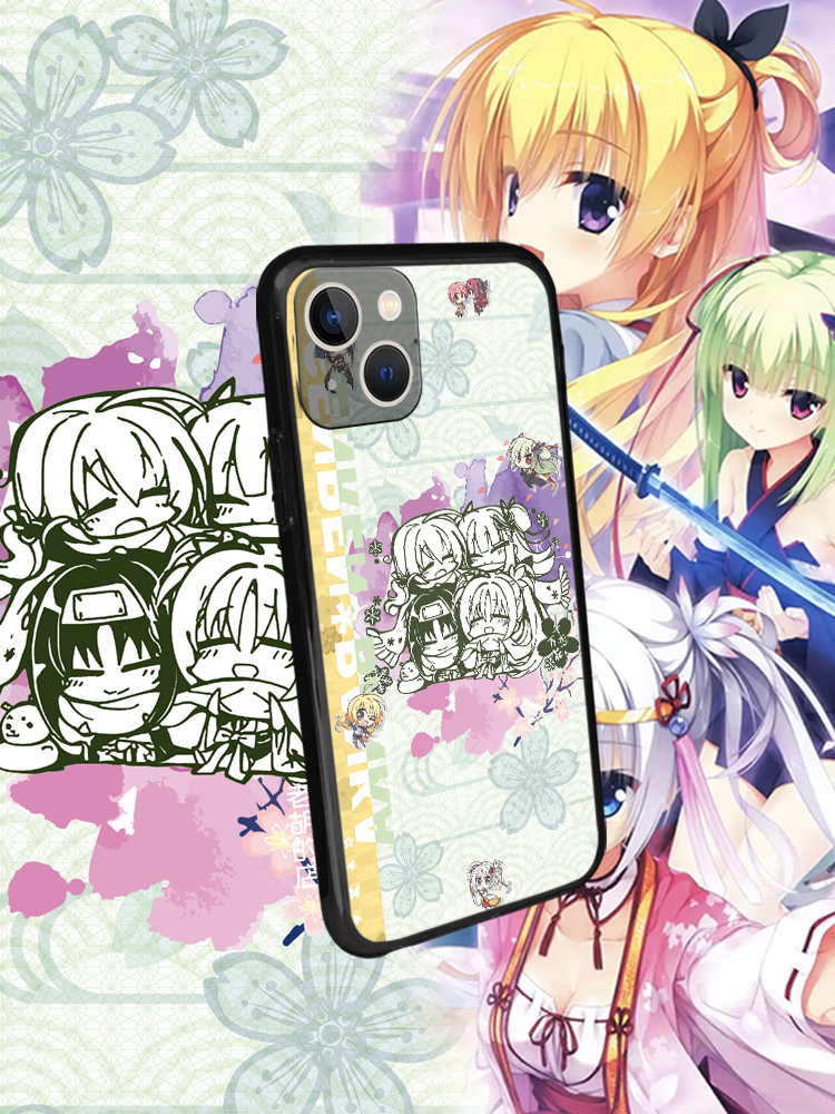 柚子社千恋万花丛雨定制手机壳