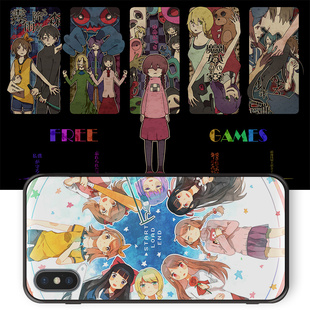 ib梦日记魔女之家狂父杀戮天使恐怖rpg游戏周边苹果玻璃手机壳套