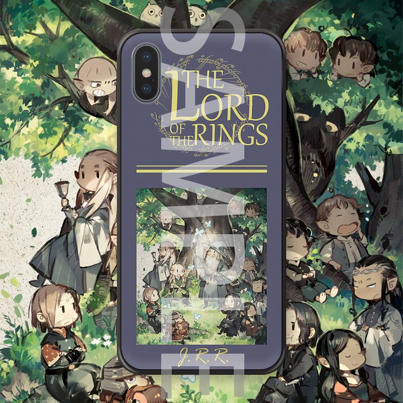 魔戒The Lord of the Rings指环王周边苹果iPhone玻璃软手机壳套