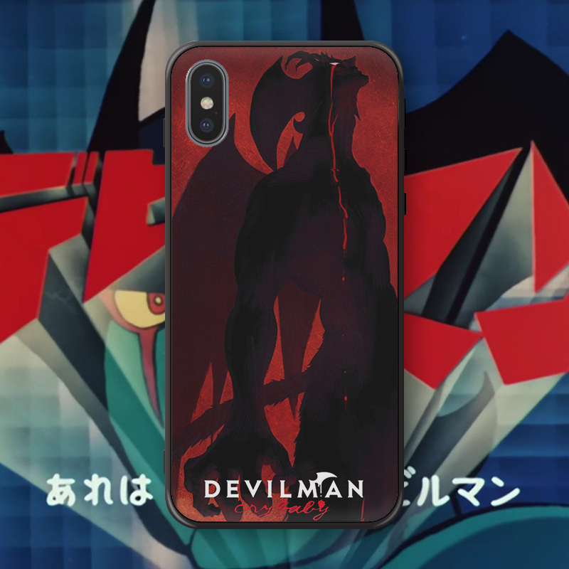 老胡的店永井豪恶魔人Crybaby苹果华为三星定制防摔玻璃手机壳套