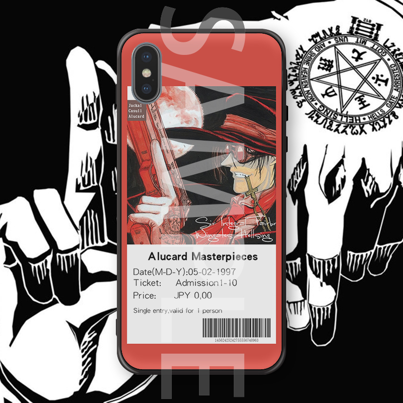 地狱之歌A叔周边手机壳液态硅胶