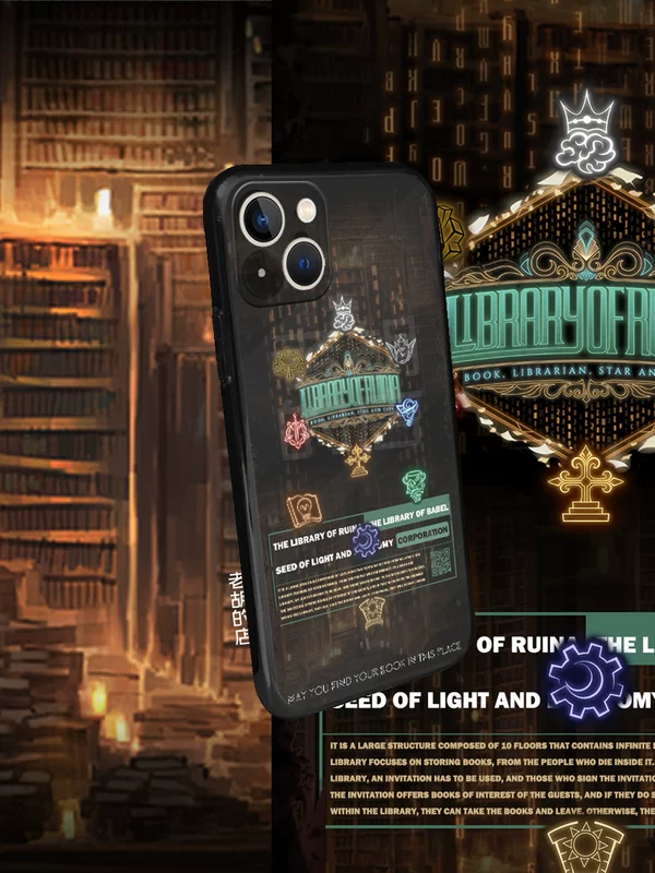 Laohu's Ruins Library Library of Ruina Impression Make Apple Huawei Peripheral Code Set