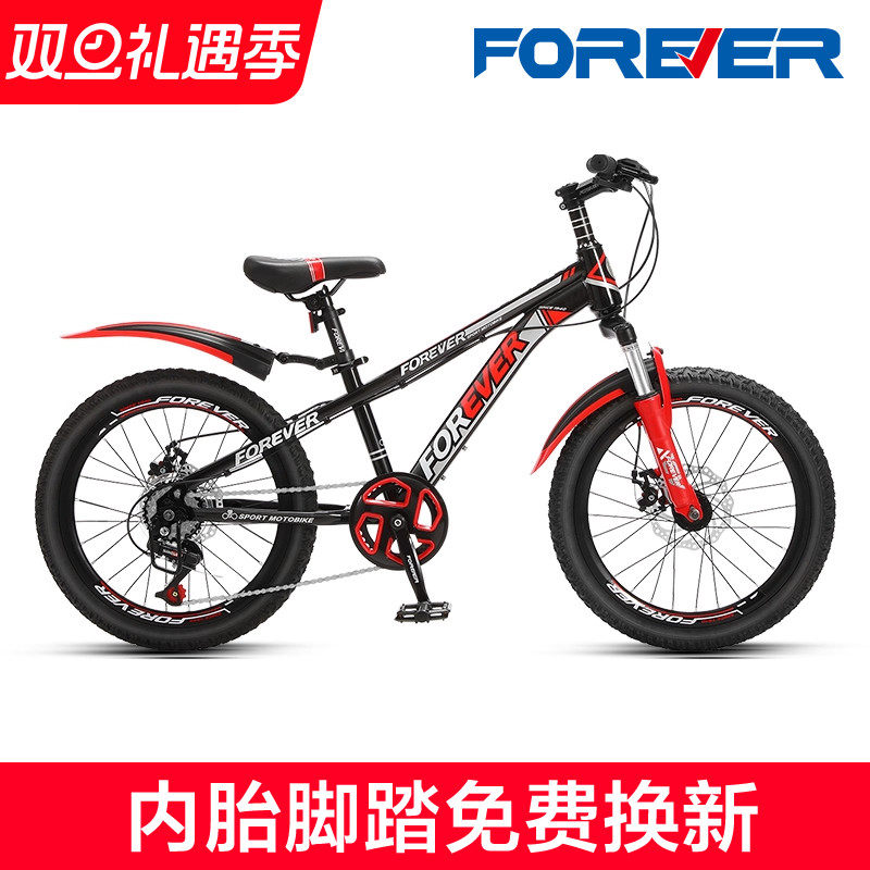 永久青少年学生车双碟刹