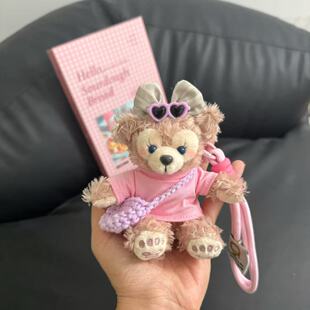 精致甜美小熊挂件书包挂件毛绒玩偶钥匙扣可爱包包挂饰生日礼物