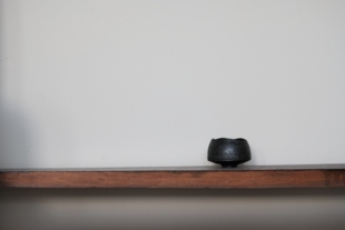 主人杯 黑陶泥 手拉坯成型