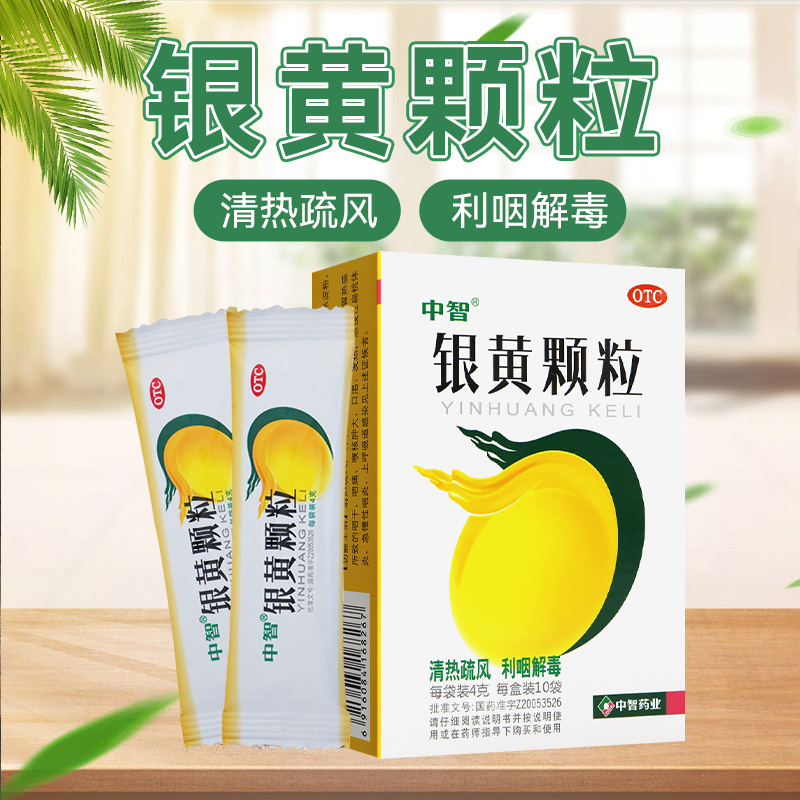 【中智】银黄颗粒4g*10袋/盒