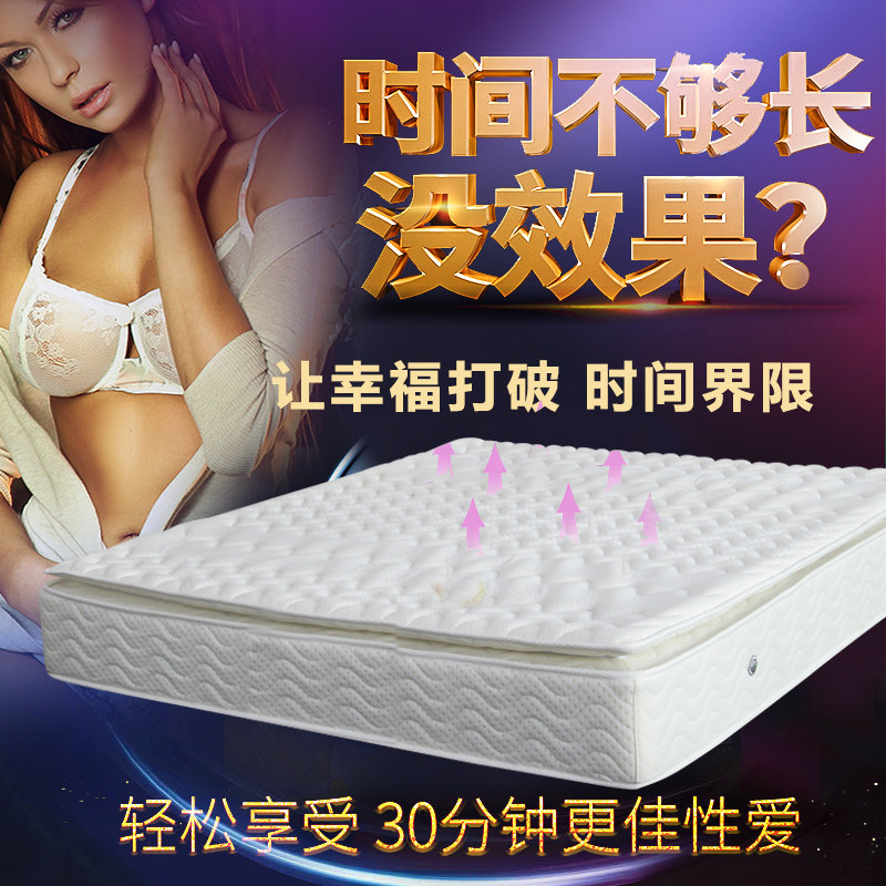 电动床垫震动情趣床主题酒店智能按摩床垫情侣多功能遥控德国机芯