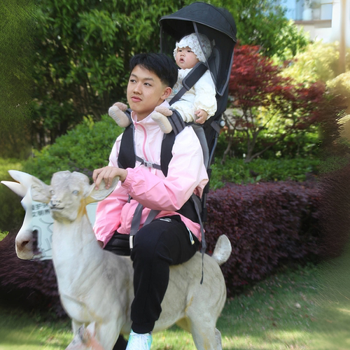 马鞍childcity婴幼儿骑高高肩座