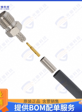 CONREVSMA011 连接器CONN RPSMA RCPT STR 50OHM SOLDER