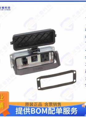 1415781连接器 HVYPRT W/RJ45 F 120V OTL 3A BKR