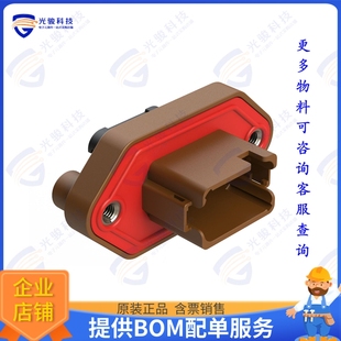 PANEL 连接器12 POSITION RECEPTAC MOUNT 12PD AT04 LE21