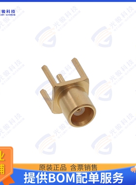 R113426000W 连接器MCX / STRAIGHT JACK RECEPTACLE F