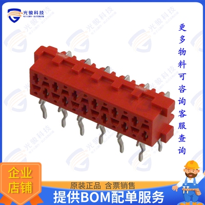 8-215460-2 连接器CONN RCPT 12POS 0.1 TIN PCB R/A