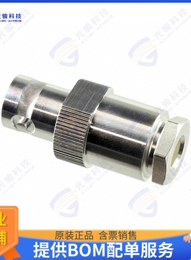 1-1478409-0 连接器CONN BNC JACK STR 50 OHM SOLDER