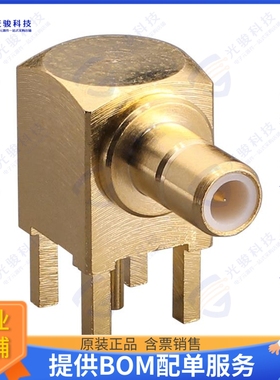 CONSMB002-G 连接器CONN SMB JACK R/A 50 OHM PCB