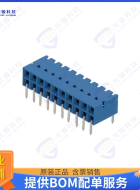 89883-310LF 连接器CONN RCPT 20POS 0.1 GOLD PCB R/A