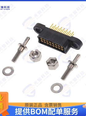 MHDAS2F016YDE10 连接器MICRO HDAS 16 FEMALE STRAIGHT PC