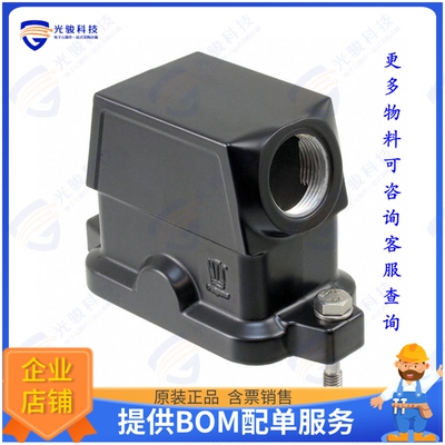 1106436-4连接器 CONN HOOD SIDE ENTRY SZ4 M25