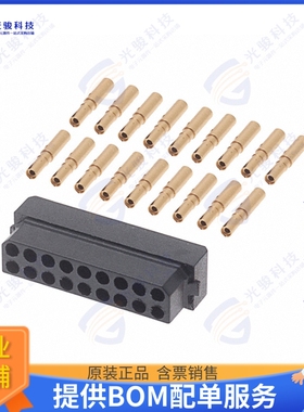 M80-8881805 连接器CONN RCPT 18POS CRIMP 24-28AWG
