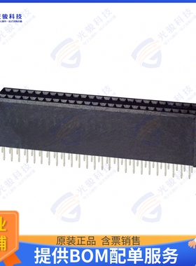 5-104078-5 连接器CONN RCPT 50POS 0.05 GOLD PCB