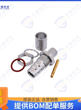 PE44607 连接器QN Female Bulkhead Connector Cri