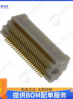 50PS-JMDSS-G-1-TF 连接器CONN PLUG 50POS R/A SMD GOLD