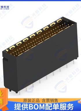 224560-E 连接器50-PIN, VERTICAL, SMT/THR