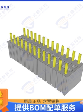 BSW-113-24-G-D 连接器CONN RCPT 26POS 0.1 GOLD PCB