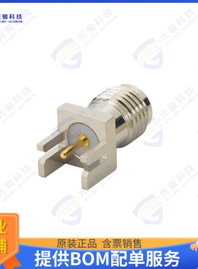 EMPCB.SMAFSTJ.C.HT 连接器CONN SMA JACK STR 50OHM EDGE MNT